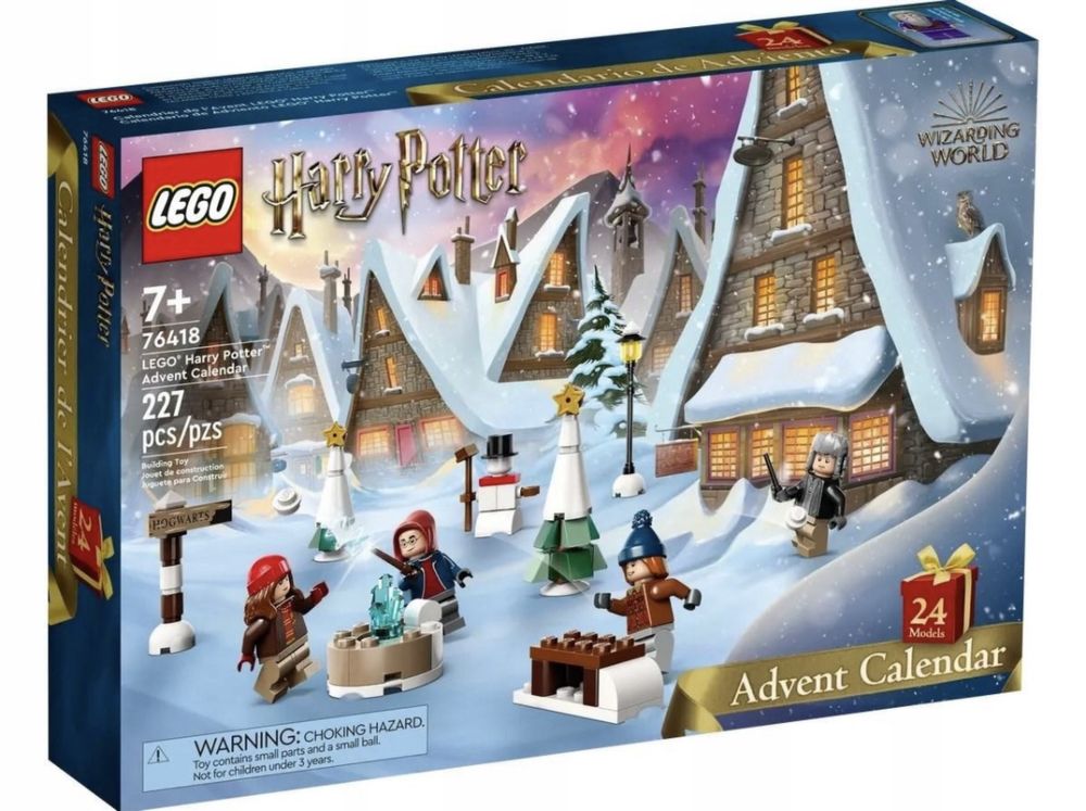 ZESTAW LEGO HARRY POTTER Kalendarz adwentowy 76418 Klocki Prezent!