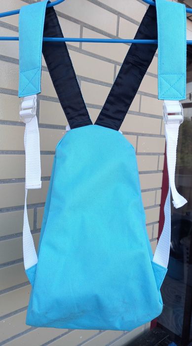 Mochila pequena turquesa