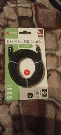 Kabel 2 x USB typu C