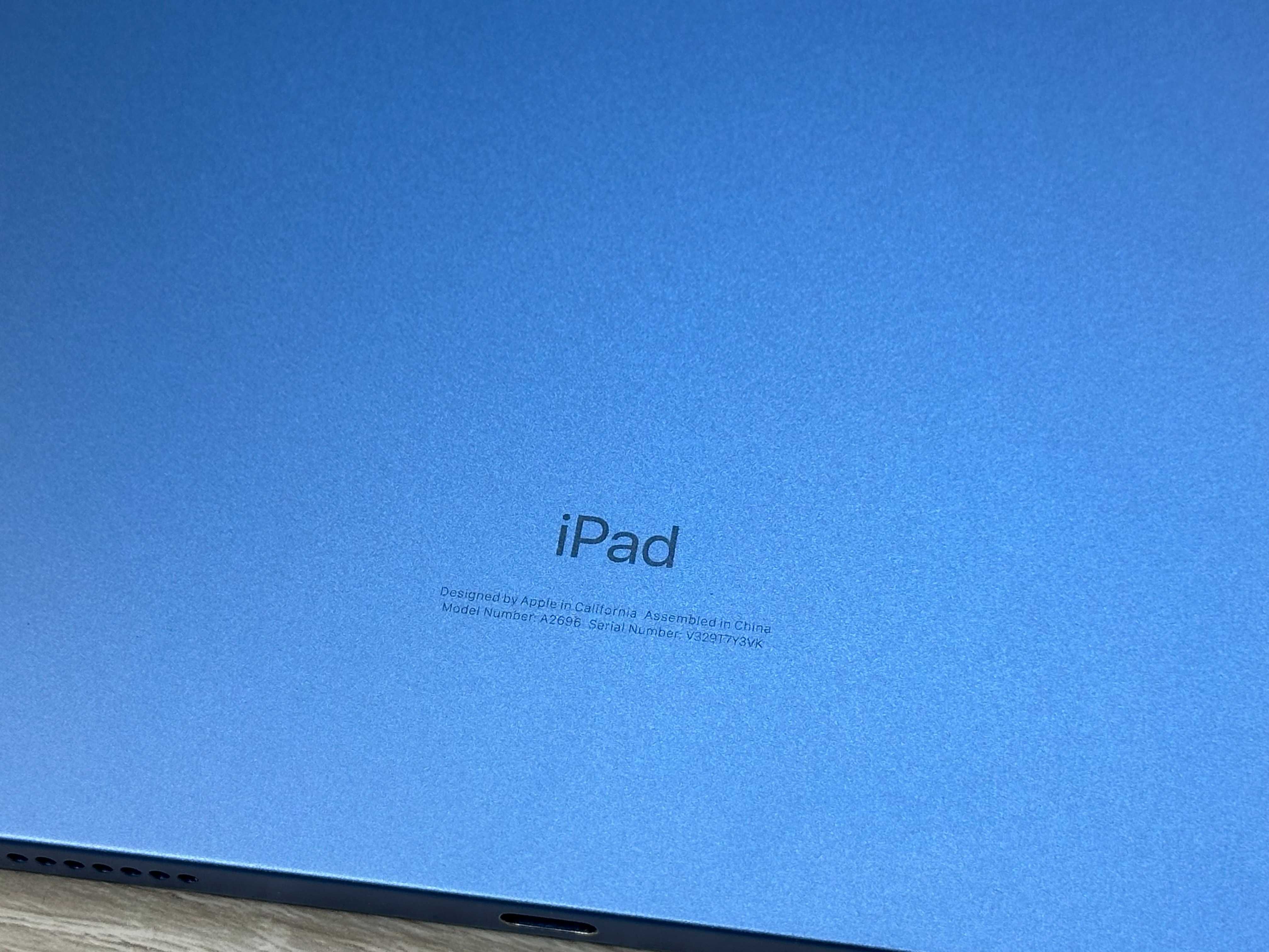 Apple iPad 10 2022 10.9 дюймів Wi-Fi 256GB Blue A2696