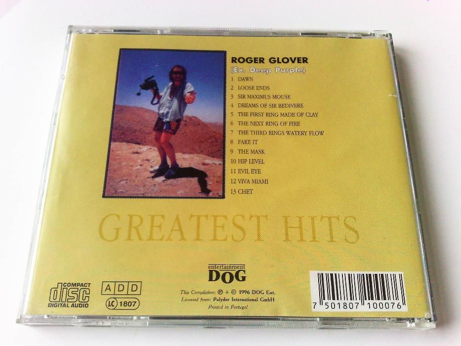 Roger Glover - Greatest Hits (1996 Unofficial Release) & DVD