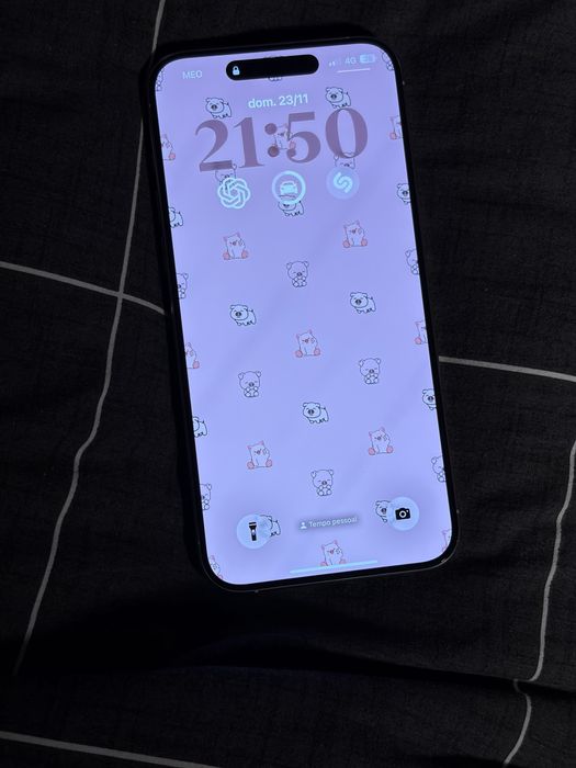 Iphone 15 pro max 258gb titanium branco