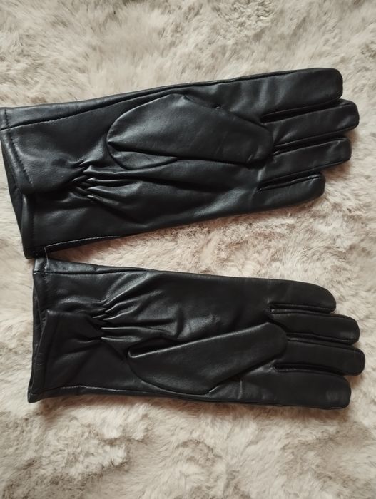 Rękawice skórzane męskie , rozmiar 24