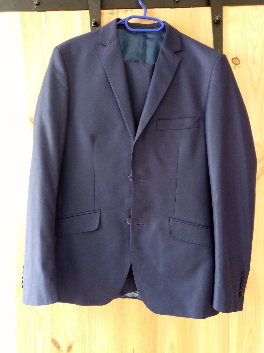 Garnitur Kubenz Slim Fit 100% wełna