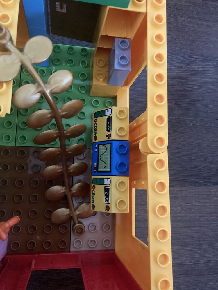 Lego duplo klocki stacja paliw