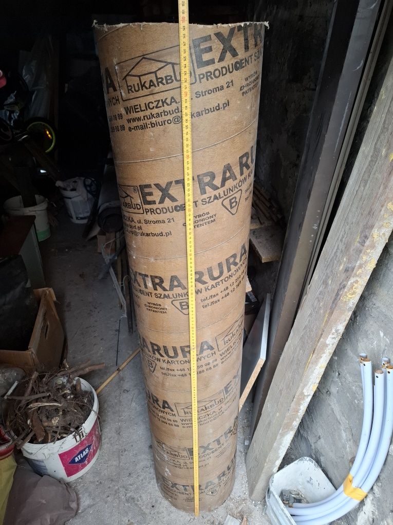 Tuba szalunkowa rura fi300 30cm kartonowa