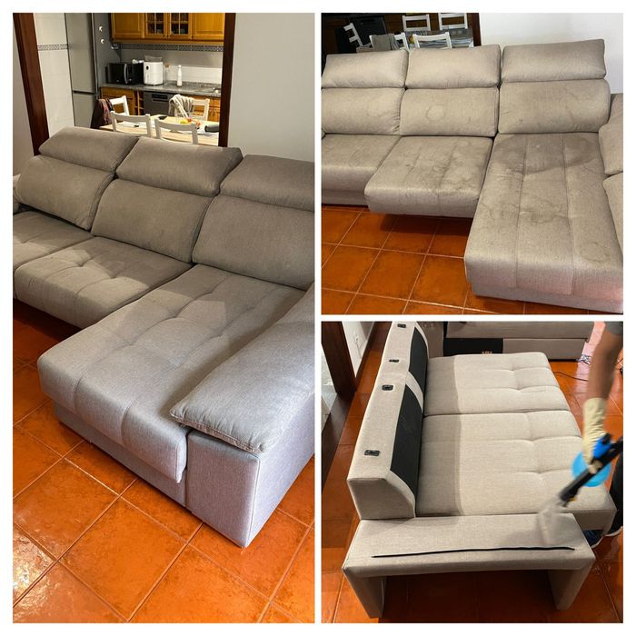 Limpeza de sofás colchões carpetes e alcatifas