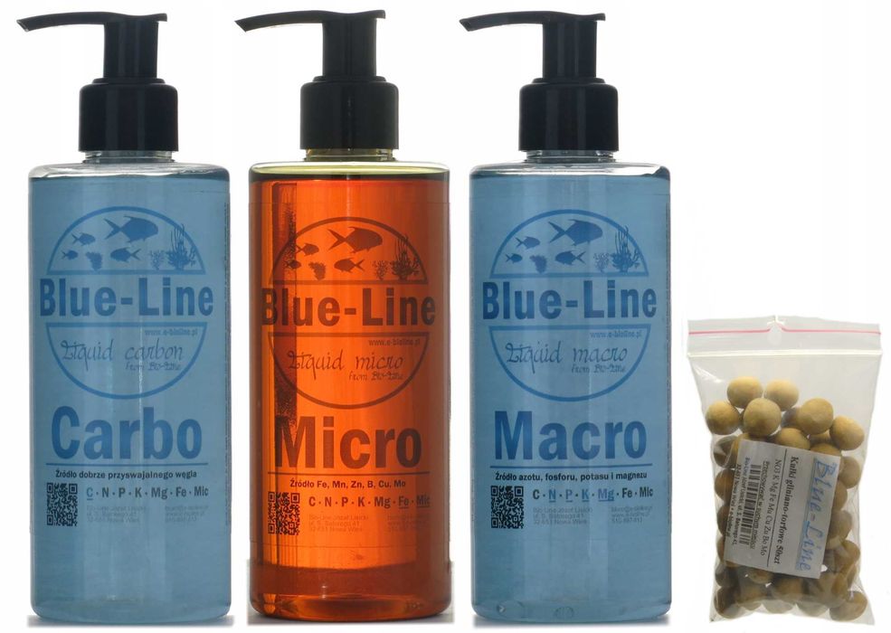 Blue-Line Kompletny zestaw do nawożenia z CO2 500!