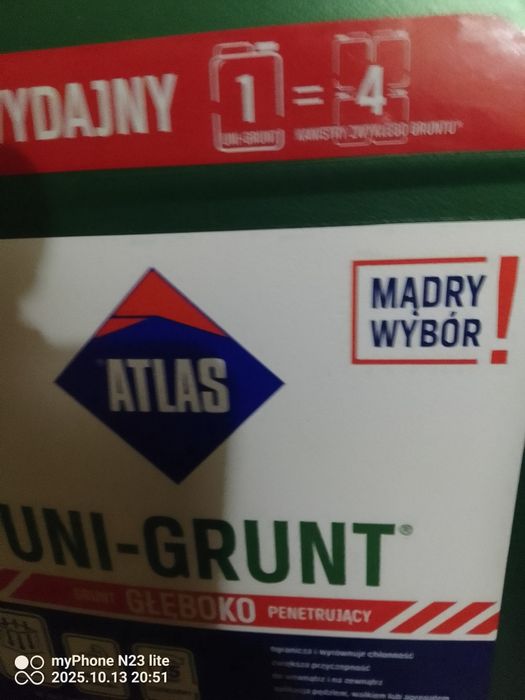 Atlas Uni-Grunt głęboko penetrujący.