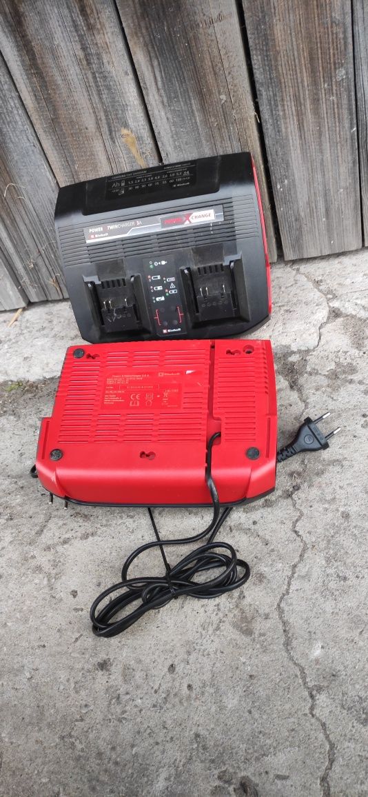 Einhell ładowarka podwójna baterii Power X-Twincharger pxc twin 18v 3A