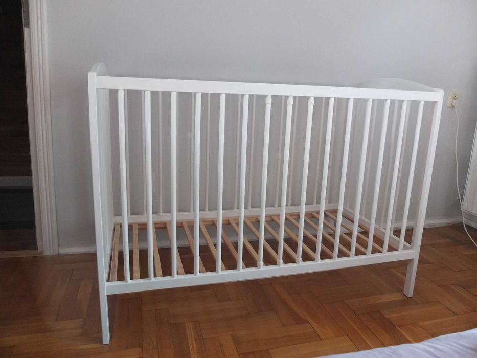 łóżeczko drewniane 120x60cm TOMI 5 Białe
bez materaca