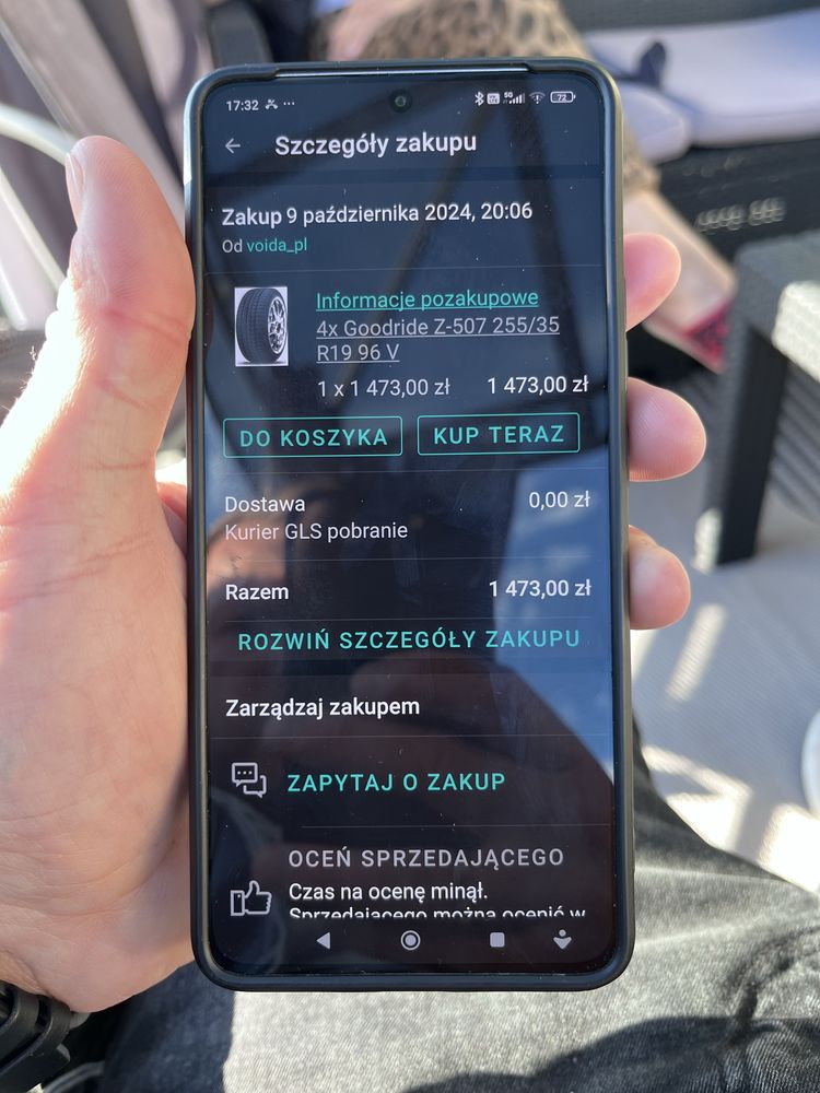 Opony zimowe Goodride zupersnow z 507 po jednbyn sezonie