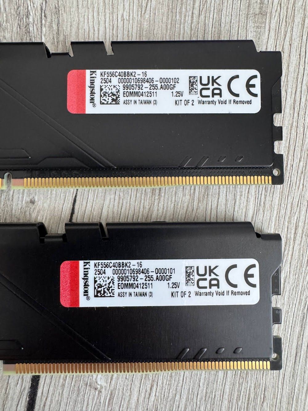 Оперативна памʼять Kingston FURY Beast DDR5 DIMM Kit 16GB 5600MHz CL40