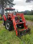 5314  Ciągnik/traktor Ursus 5314 z turem, łyżką i 2 kosiarkami / 341 mth