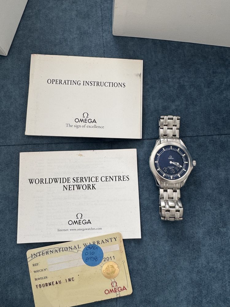 Часы Omega seamaster120 multi function
