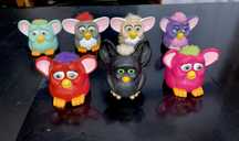 Sete Figuras Furby 1998, Happy Meal - Mc Donald’s