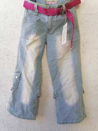 Spodnie jeansowe cargo r XS