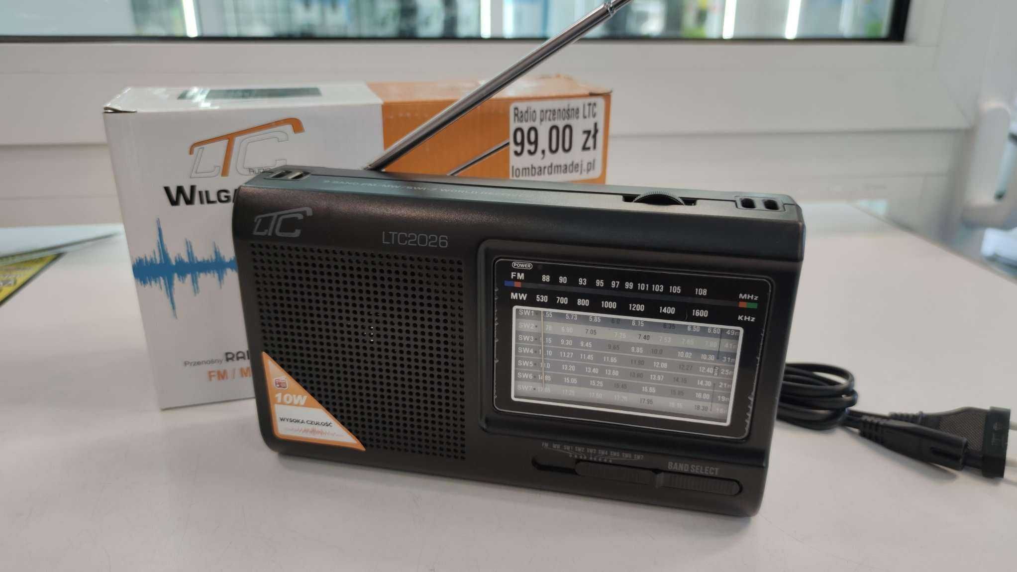 Radio LTC Wilga na akumulator i 230 V Nowe Lombard Madej SC