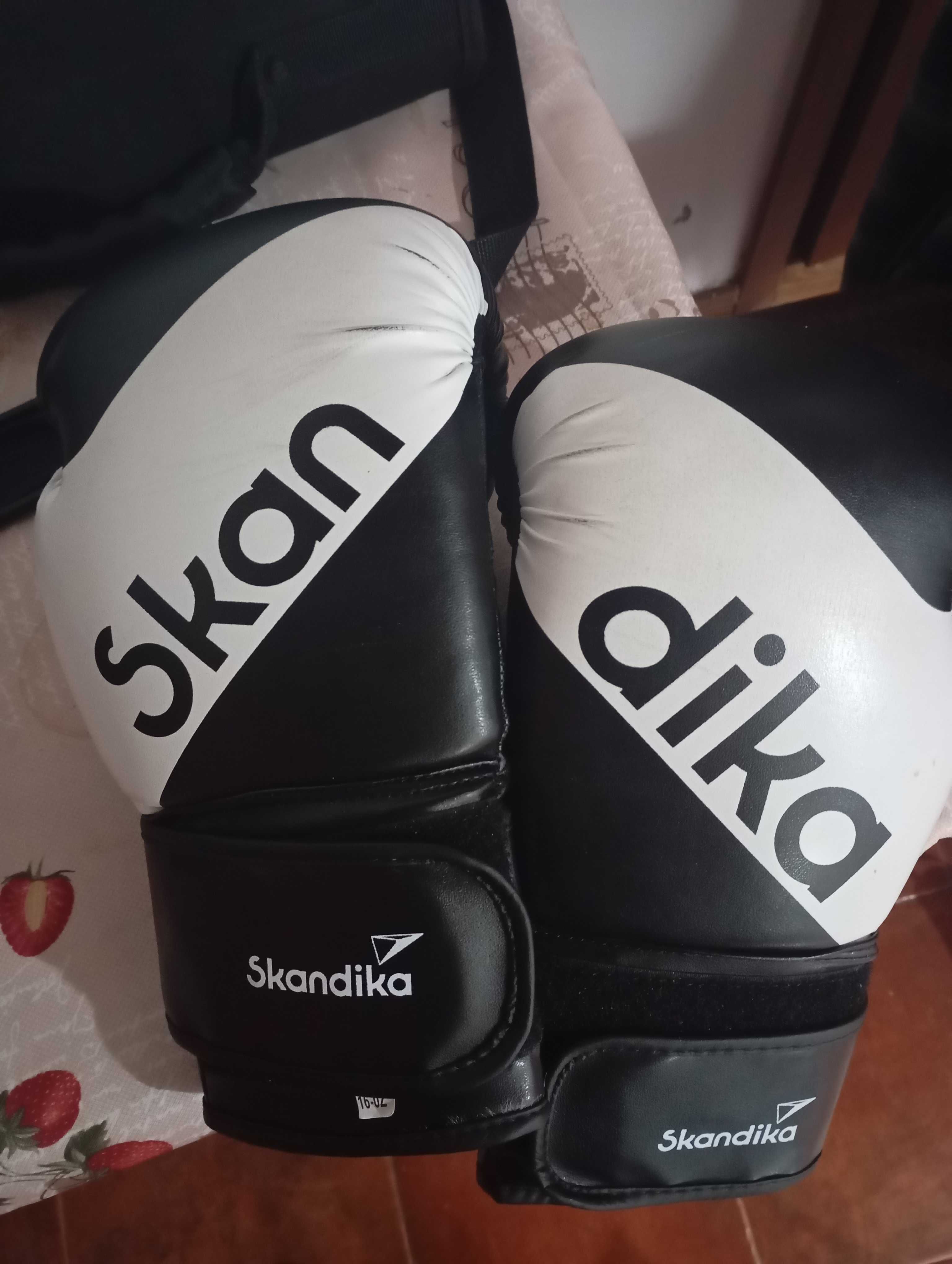 Saco de boxe + luvas em excelente estado
