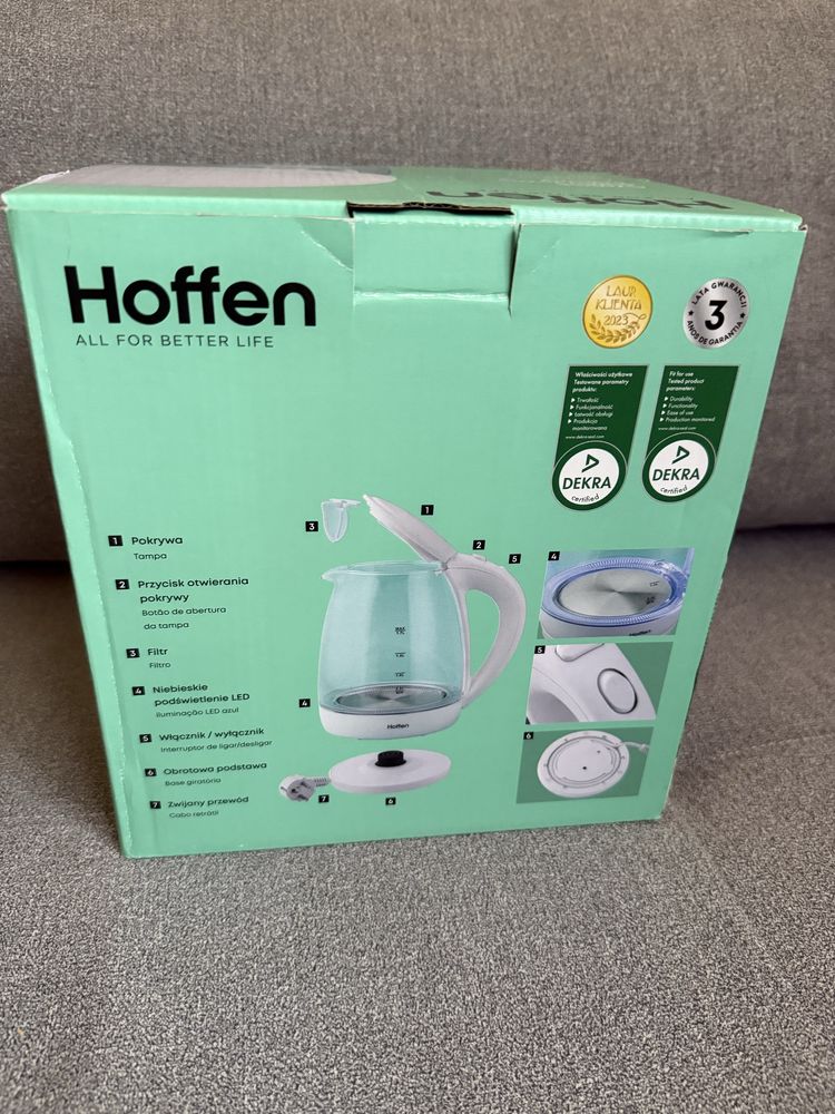 Elektryczny czajnik LED Hoffen