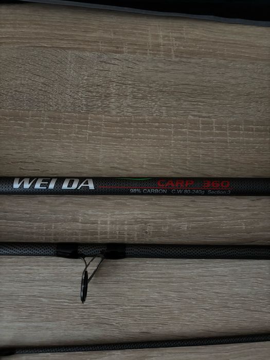 Коропове вудилище Weida Carp 3,6 (80-240 гр)