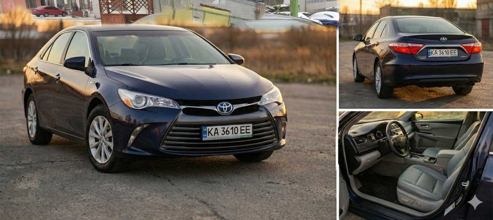 Оренда Авто Київ: Toyota Camry Hybrid / Passat, Газ/Бензин. Власне СТО