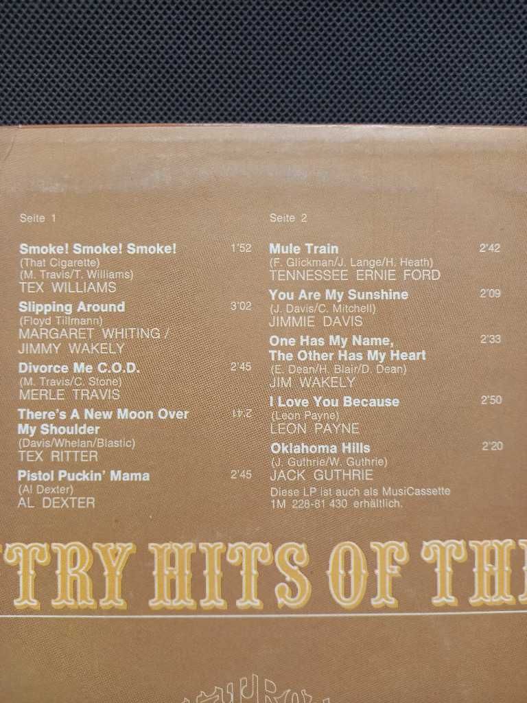 Country Hits Of The 40 s, płyta winylowa