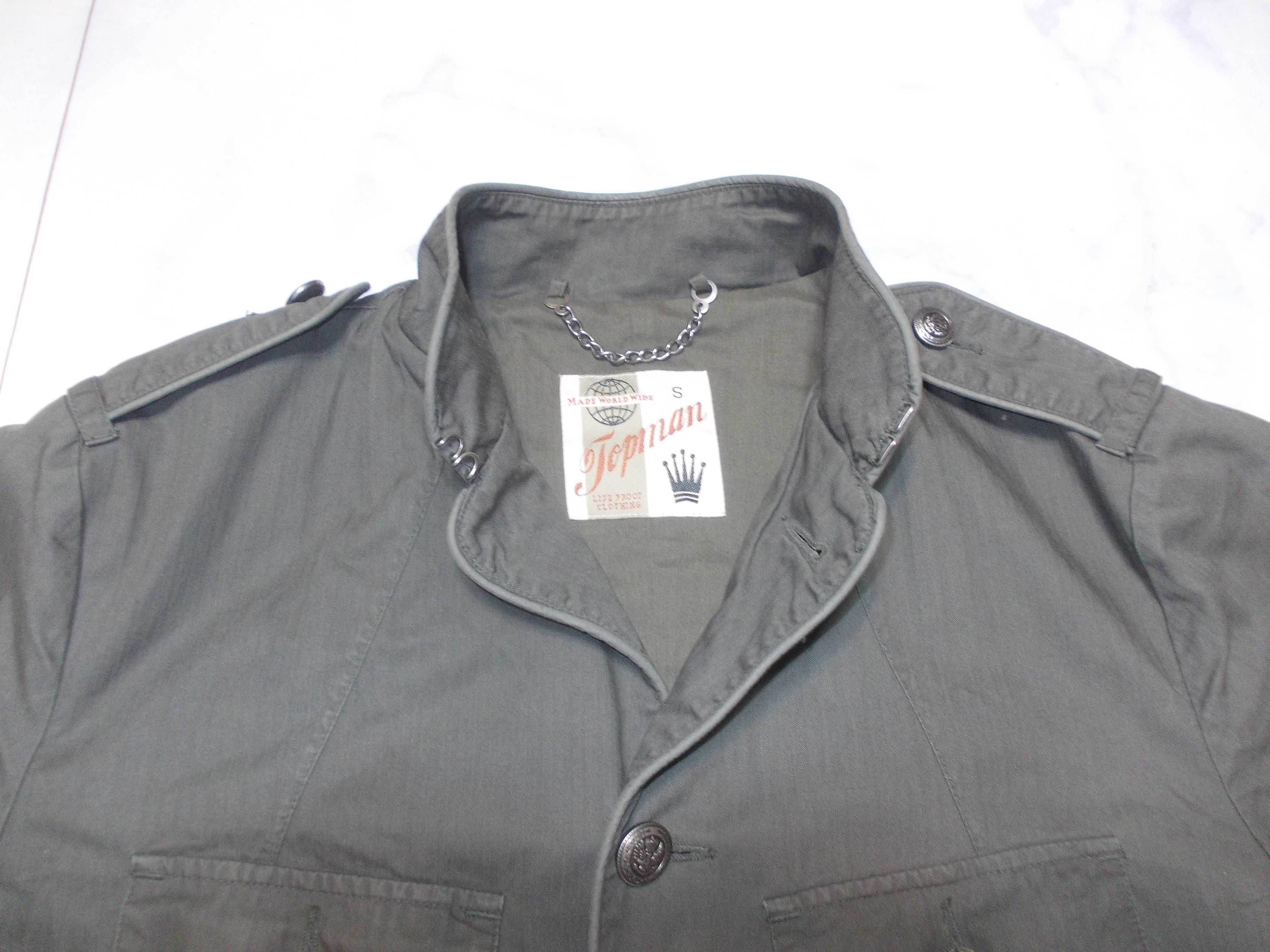 Юношеская куртка милитари Topman, размер S, хаки