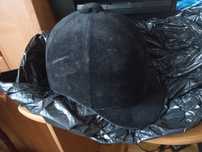 Kask jezdziecki aksamit (obwod 56 cm)