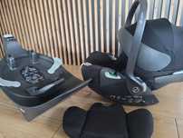 Fotelik Cybex Cloud Z2 i-Size + baza obrotowa + wkładka niemowlęca