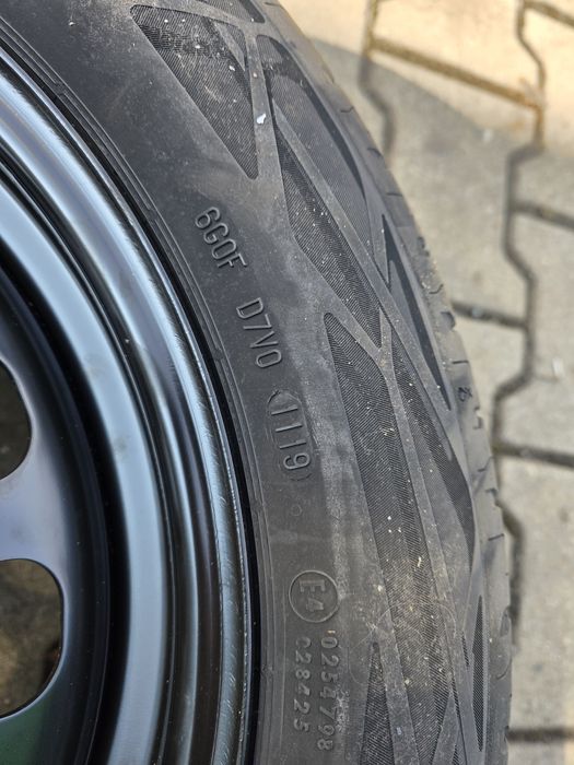 Fiat tipo kolo dojazdowe felga wklad narzedzia 16 Orginał