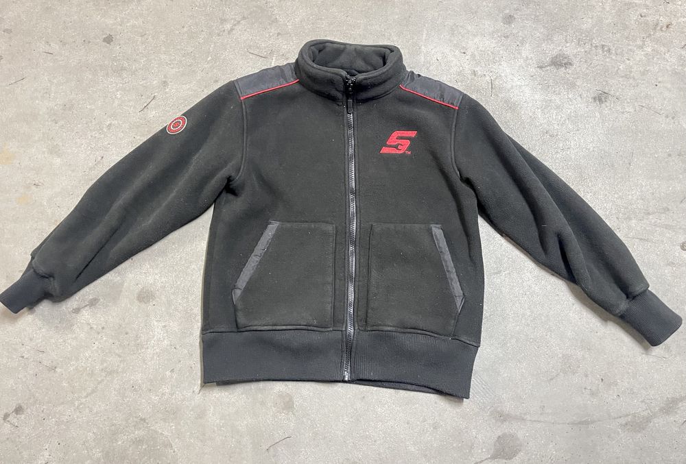 M Snap-on czarna bluza polarowa ciepła robocza Strauss Engelberg