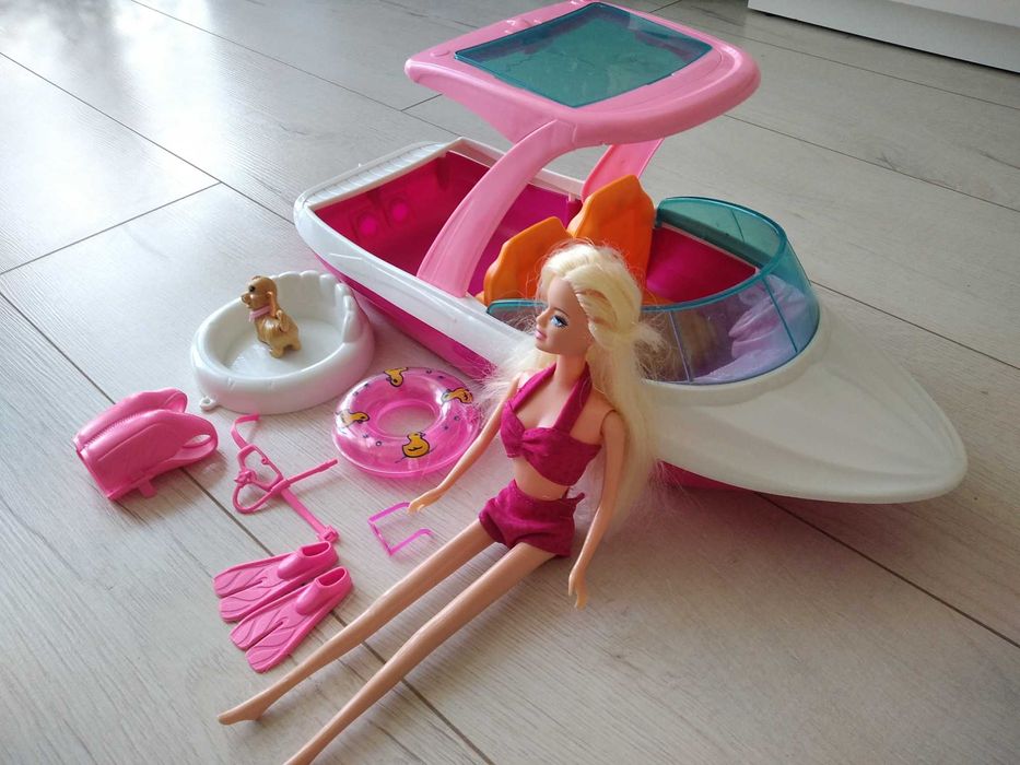 Wakacyjny Jacht Łódź Barbie