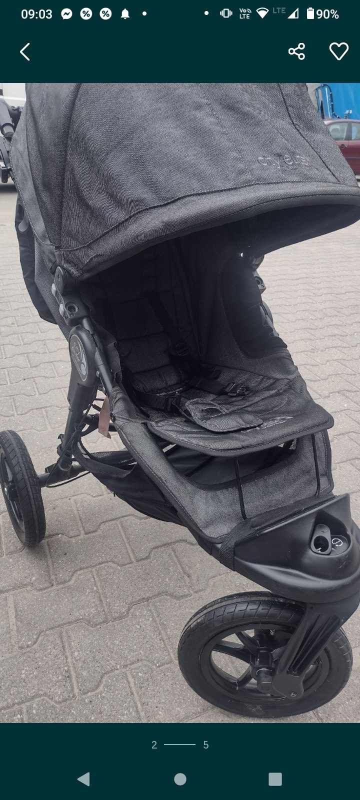 Sprzedam wózek Baby Jogger City Ellite