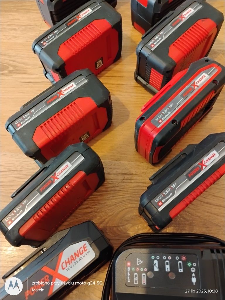 Baterie ładowarka Einhell 18V
