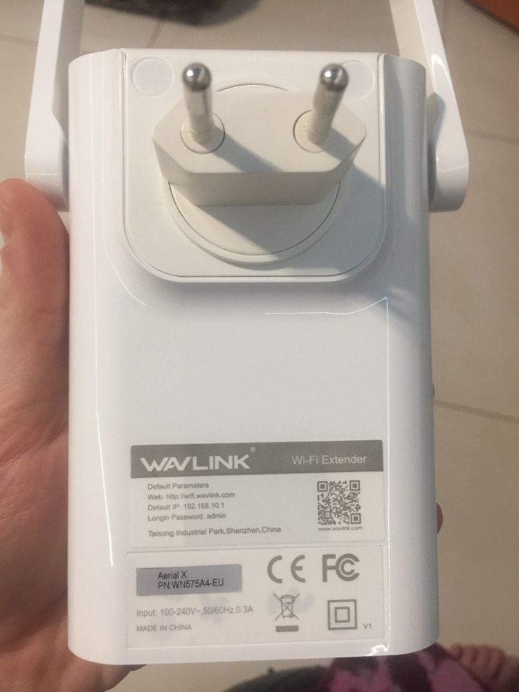 Wavlink Aerial Ac1200 Dual Band Wi-fi Range Extender