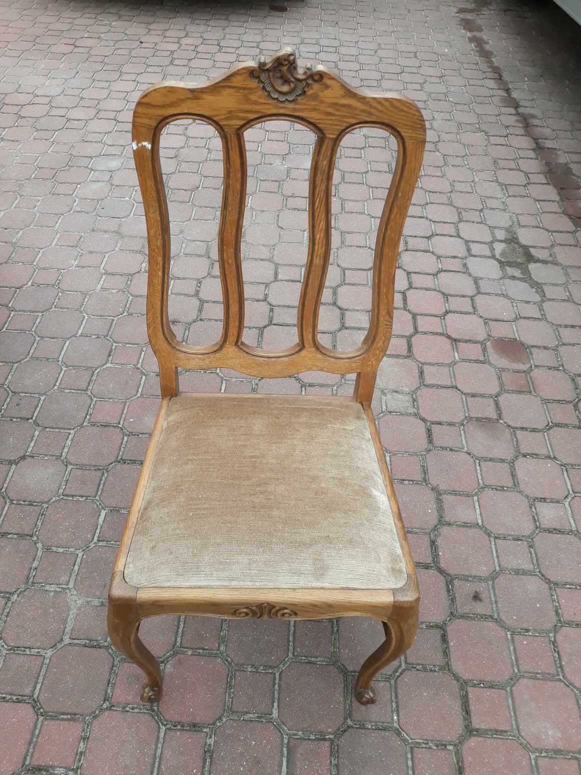 Stół Ludwik plus 6 krzeseł z Holandii