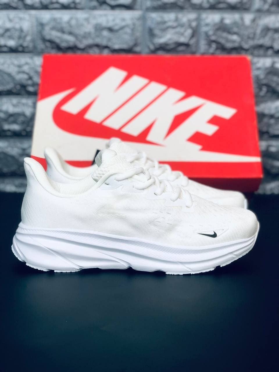 Мужские кроссовки Nike Белые летние кроссовки Найк Кросівки Найк