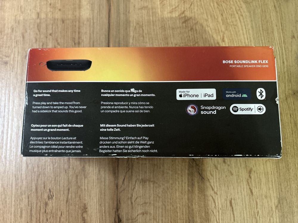 Акустика Bose SoundLink Flex (2nd Gen) Black (887612-0100)