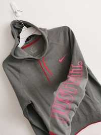 Nike bluza sportowa damska logowana bawełna L