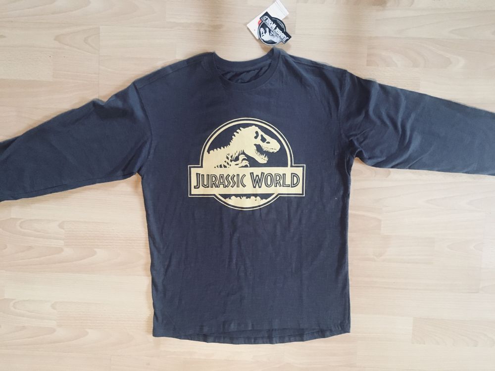 T-shirt koszula długi rękaw Jurassic World 164 cm