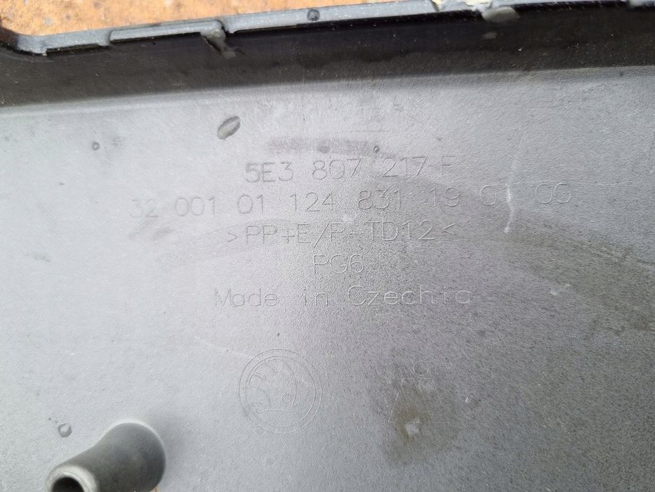 Skoda octavia 4 IV 20  Vrs rs zderzak przód + spoiler