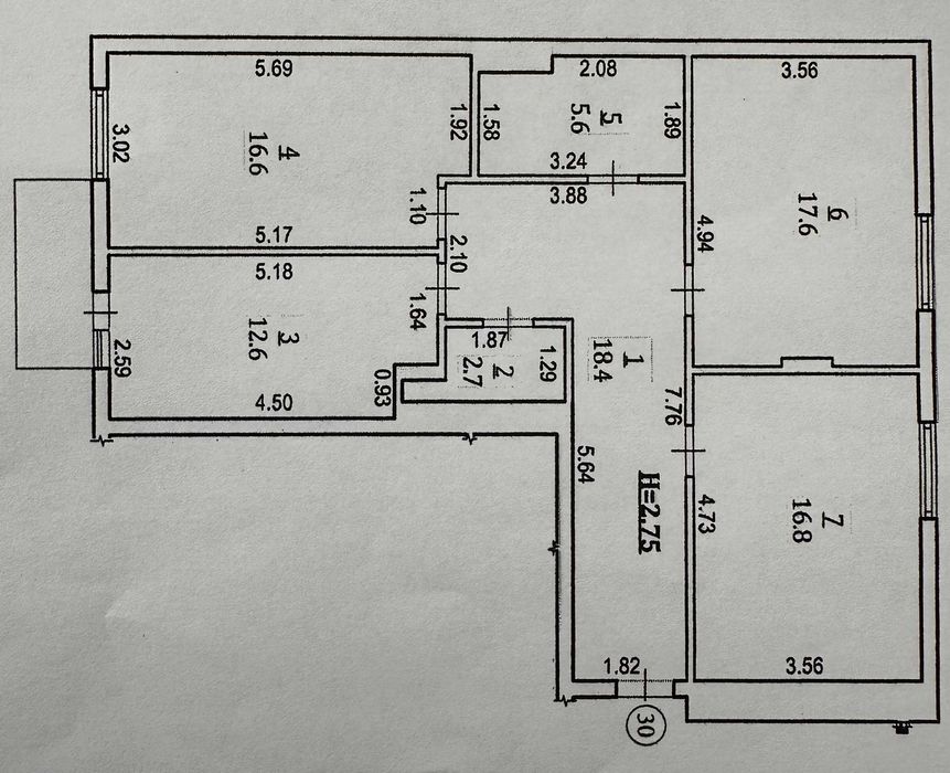 Продається 3 кім квартира в новобудові
