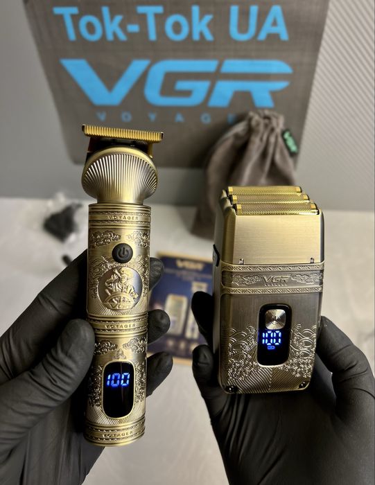 Акція! Тример+шейвер VGR V-649 2 в / Захист IPX6 /Ціна Топ!!