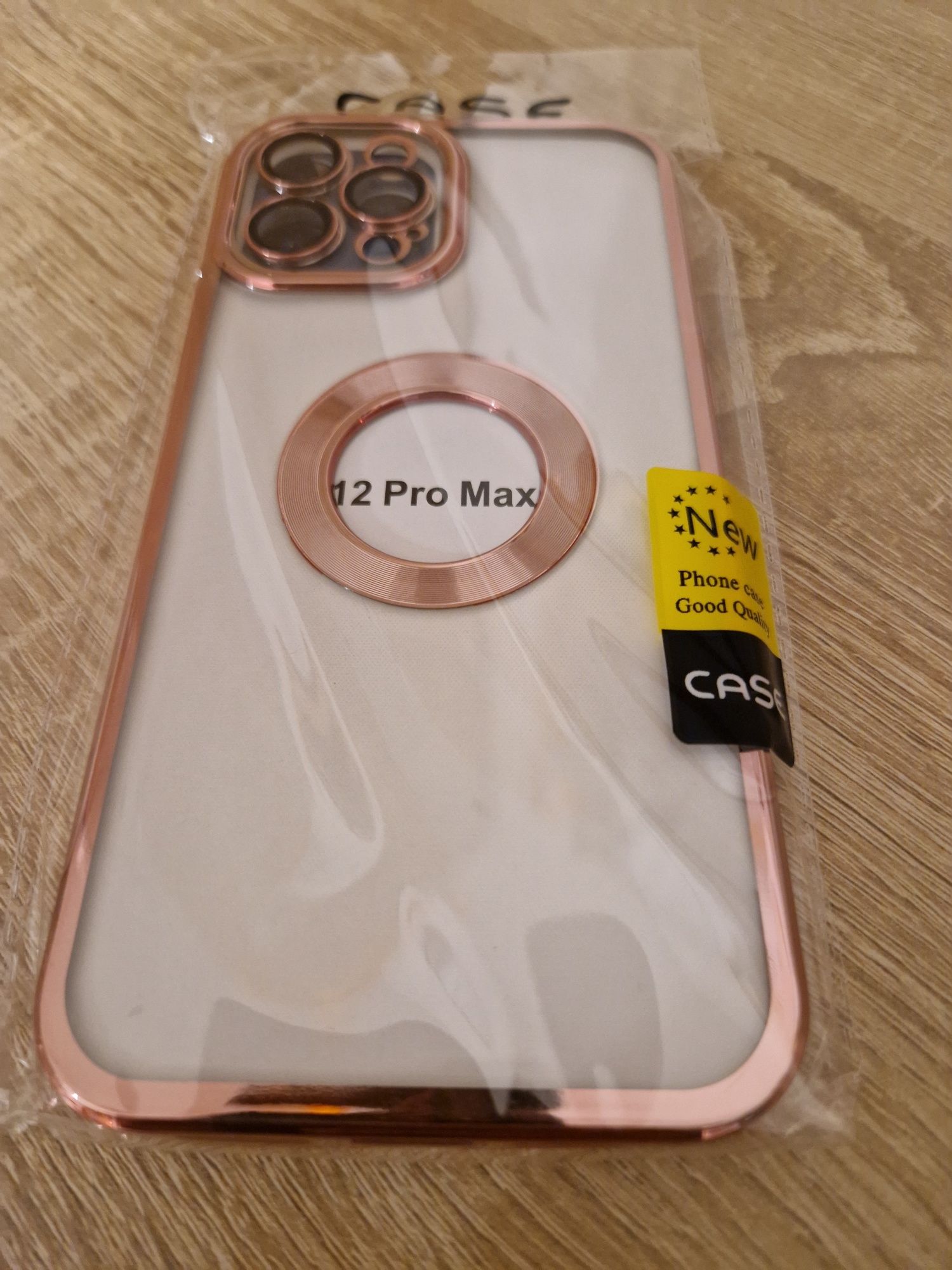 Etui Beauty Clear Case do Iphone 12 Pro Max różowy