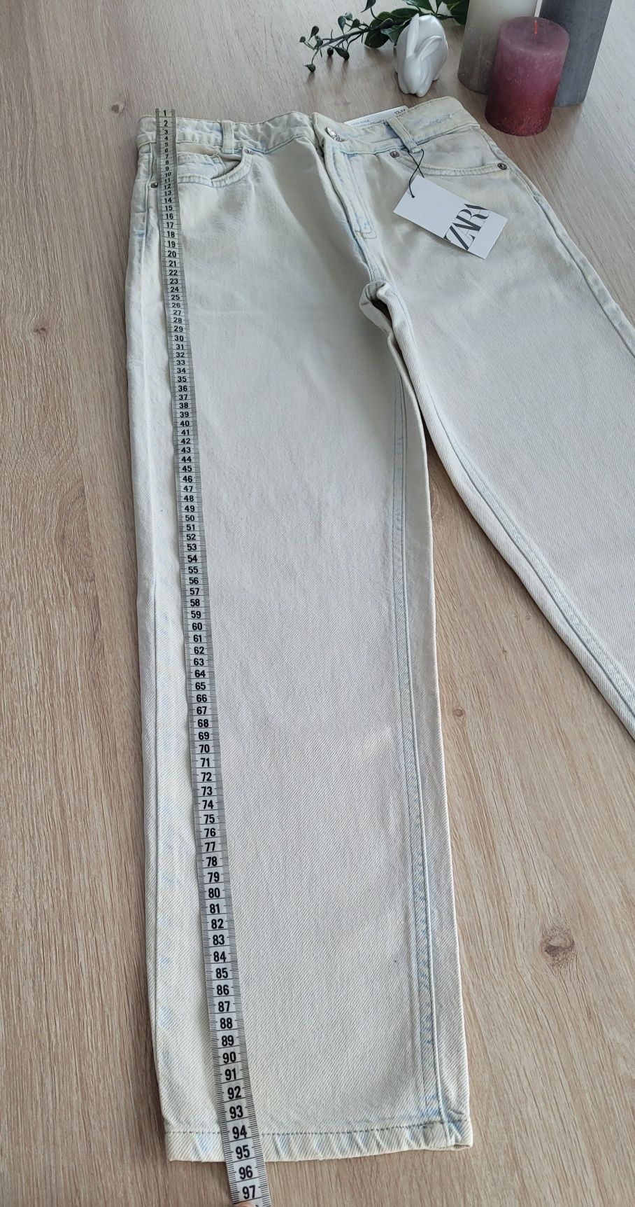 Nowe jeansy mom fit Zara 164