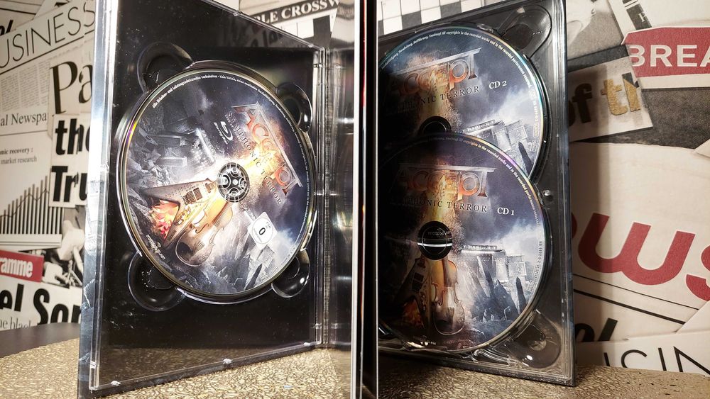 Accept - Symphonic Terror Live At Wacken 2017 Koncert Blu-ray + 2 x CD