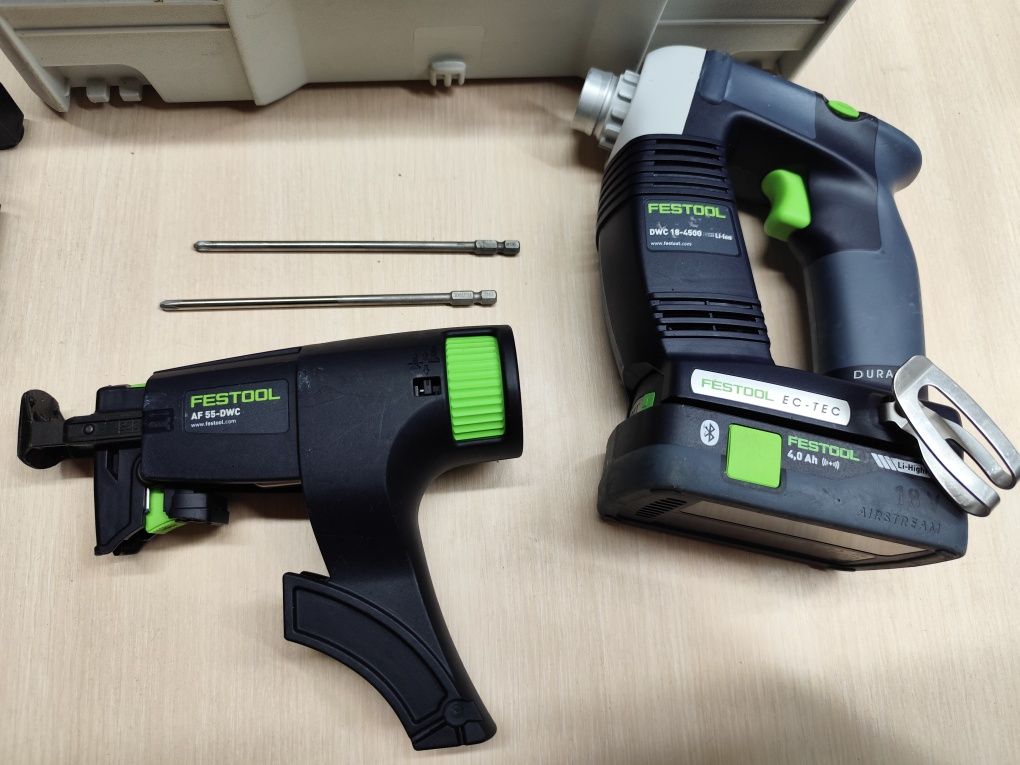 Festool DWC 18-4500 стрічковий акумуляторний шуруповерт Фестул оригіна