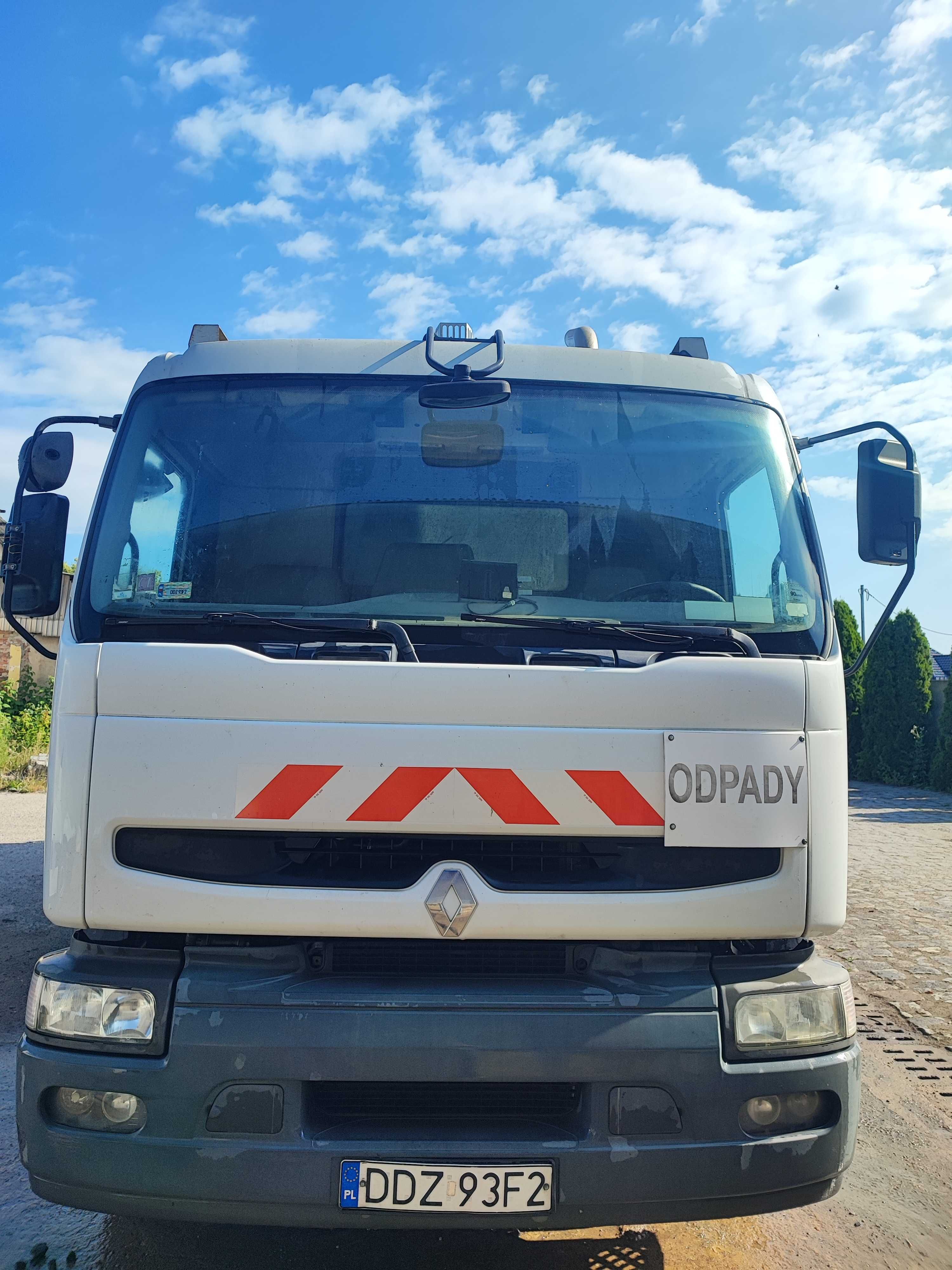 Renault Premium Śmieciarka | 2004 | Zabudowa SEMAT C336-U3 | Sprawna