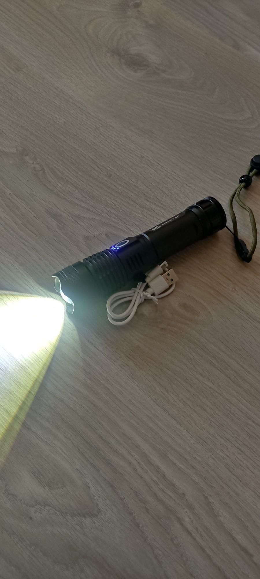 Потужний тактичний ліхтар (фонарик) Shustar XHP 70 LED